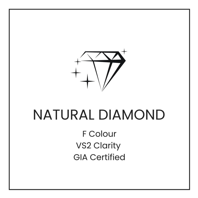 Oval Cut Engagement Ring in Platinum & Diamond - 0.5ct F VS