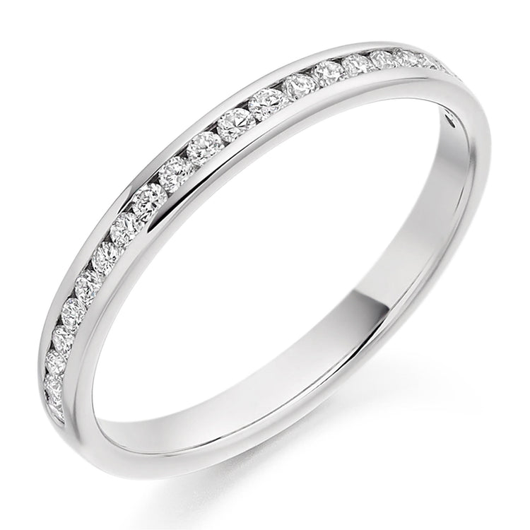 Unity Platinum and Diamond Engagement and Wedding Ring Set